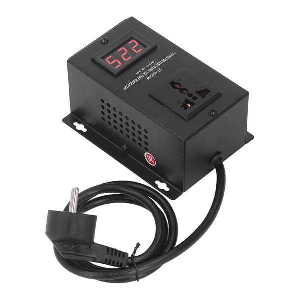 Elektronisk spenningsregulator 10000W tyristor Step Up Buck-omformer transformator EU-plugg 220V