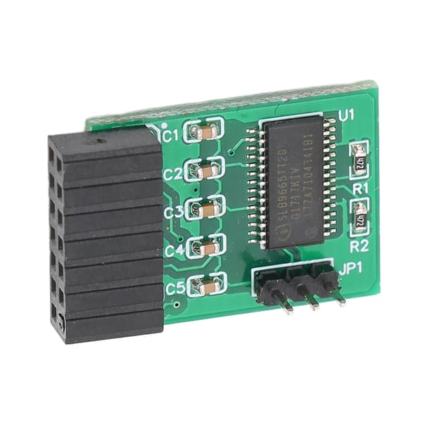14-stifts säkerhetsmodul för Asrock LPC Tpm 2.0 PCB-material moderkort 14-stifts krypteringssäkerhetsmodul för Win11