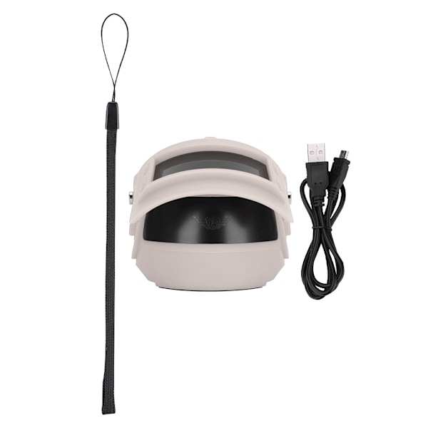 Mini kannettava kypärä monitoiminen langaton Bluetooth 4.2 kaiutin matkapuhelinteline kaiutin ulkoilmatkalleHarmaa