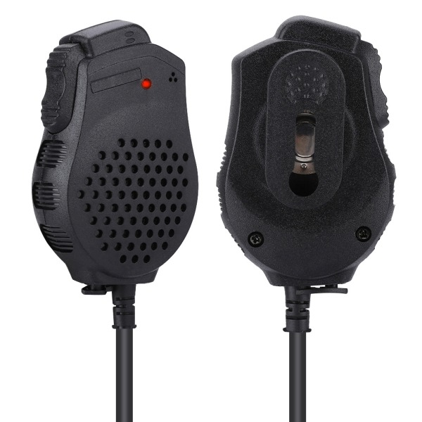 Høyfølsom håndholdt høyttalermikrofon Dobbel PTT for Baofeng Walkie Talkie UV-82-serien