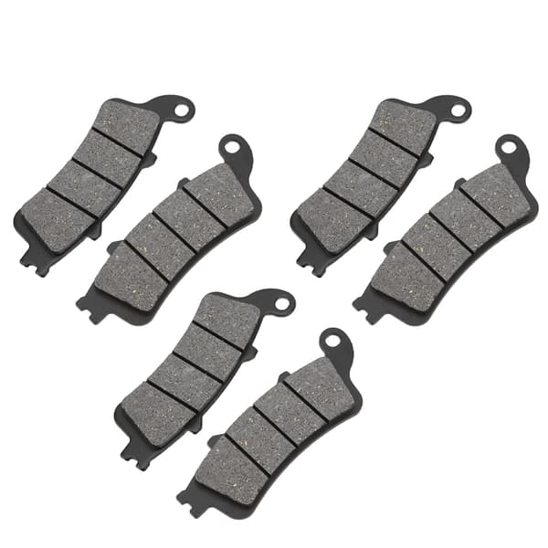 3 par motorcykelbromsbelägg fram bak modifiering ersättning för VFR750 1988-1997