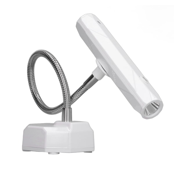 Gooseneck Nail Lamp Fast Dry Oppladbar LED Desktop Gooseneck Nail Light for Manikyr Hvit
