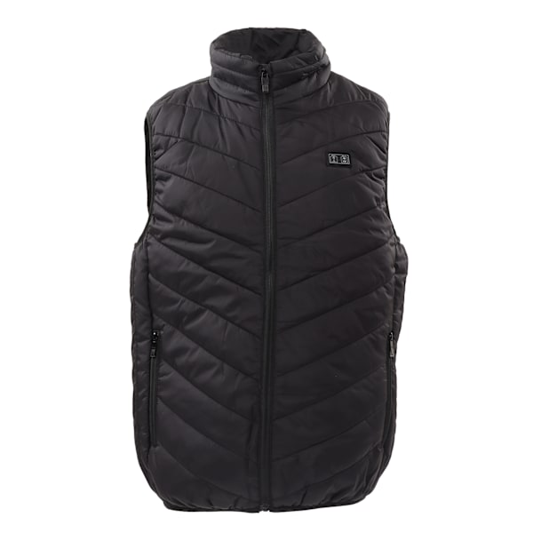 11 steder opvarmet vest dobbelt kontrol USB elektrisk varme vest heates jakke til vinter udendørs sort varme tøj XL