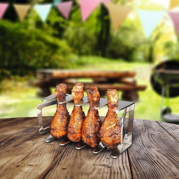 Grillspylet i rustfritt stål for indirekte grilling