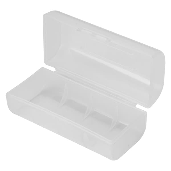 2 STK 26650 Batterioppbevaringsboks Vanntett Batteribeskyttelsesdeksel
