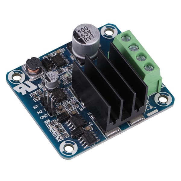Stor strøm 50A H-bro Høyeffekt Enkanals Motor Driver Modul