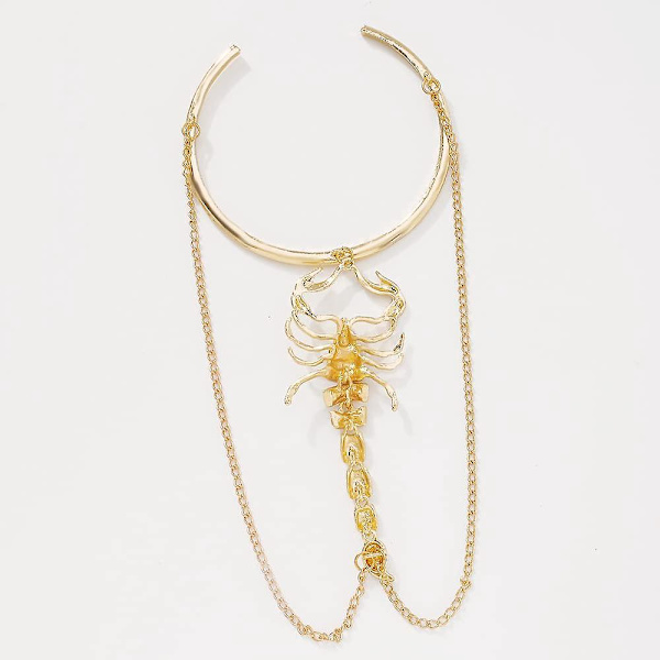 Justerbar Övre Arm Manschett Armband Set - Snygg Armring Smycken