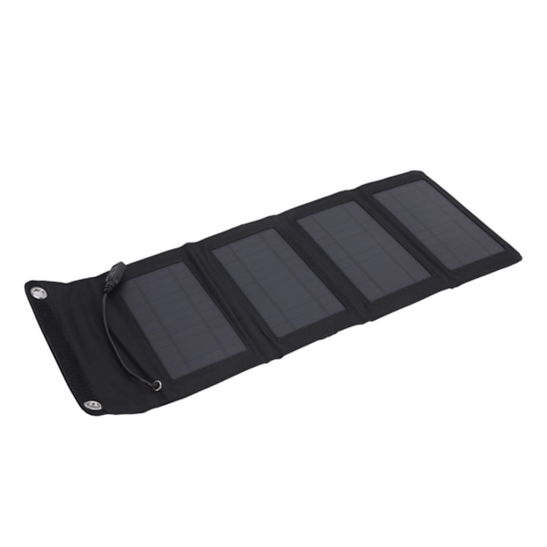 7W Bärbar Vikbar Intelligent Solpanel Laddningsplatta för Laddare Mobiltelefon Power Bank