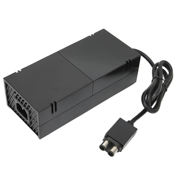 AC-adapter ersättningsströmadapter kompatibel för Xbox One-konsol 100‑240V US-kontakt
