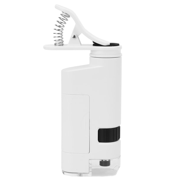 80-120X justerbar zoom LED mobiltelefon mikroskop Mini smart telefon linsförstoringsglas förstoringsklämma