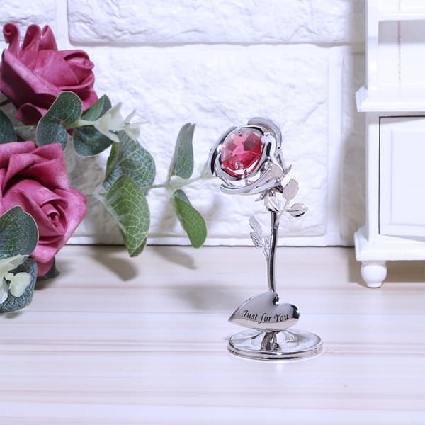 Innovativ simulering kunstig roseblomstdekorasjon for bursdags- og valentinsdagsgave
