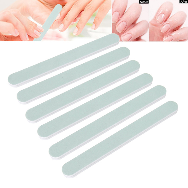14 st/set nagelkonstbuffer svamp akryl nagelbuffer fil polerare manikyrverktyg