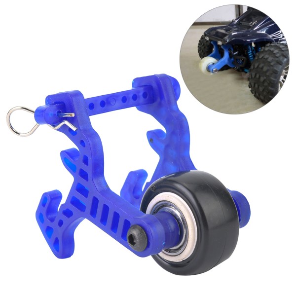 RC Wheelie Bar High Speed ​​Antiroll Wheel Passar för HSP 94108/94111/94188 1/10 modellbil