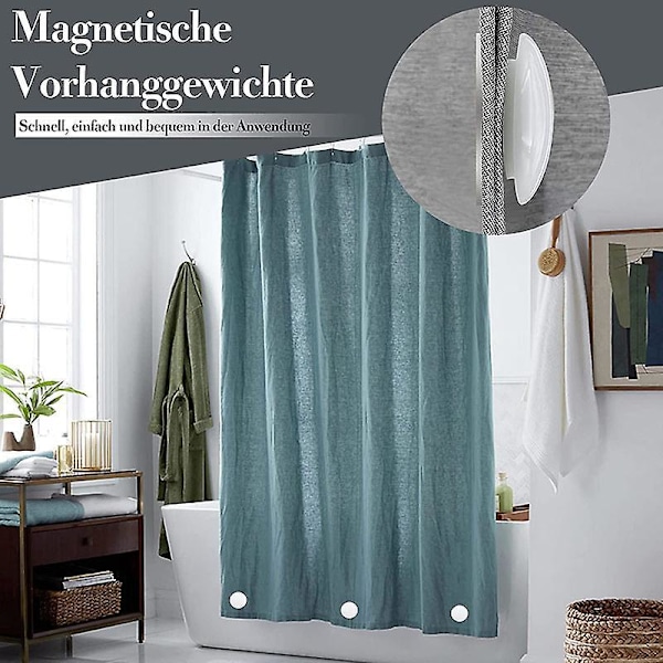Magnetiska Gardinvikter Draperivikter Magnetiska Fönstergardin Hängen Dukmagnet för Gardinfoder för att Stoppa Blåsning