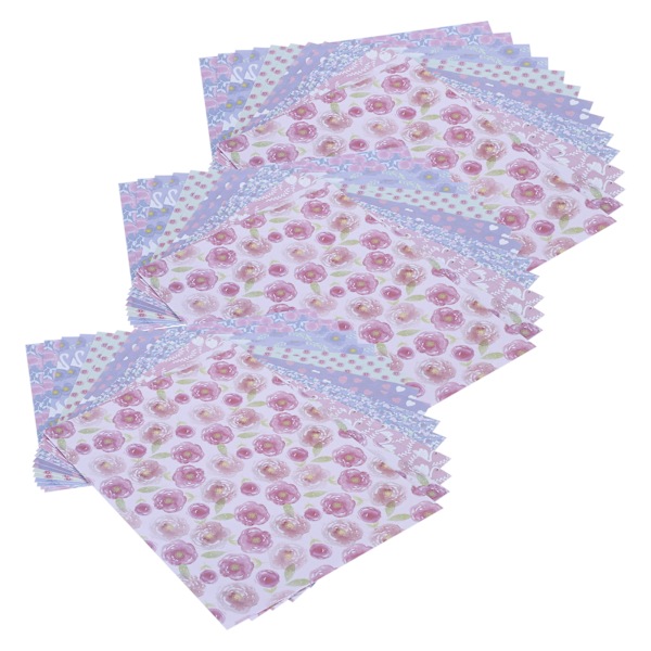 42 stk. DIY Journal Bakgrunnspapir Multi Pattern Fotoalbum Dekorative Tilbehør