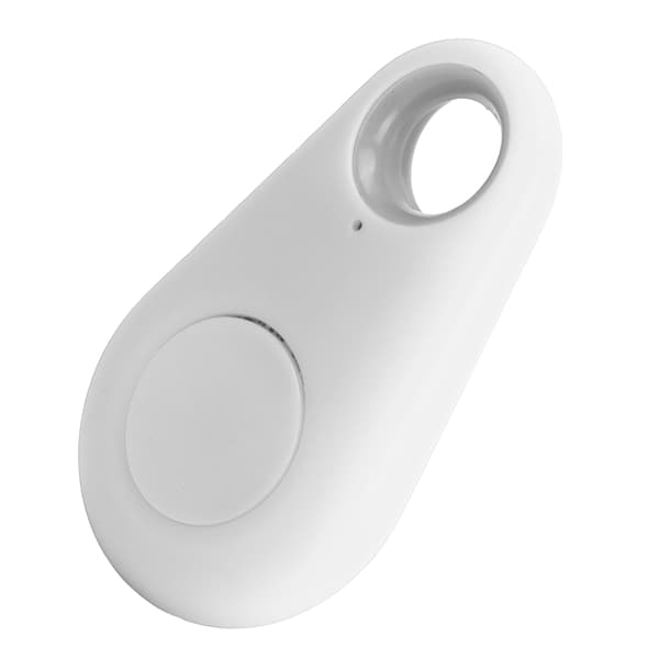 Bluetooth Anti-Lost Larmsensor Trådlös Smart Nyckelhittare för Barn/Husdjur/Plånbok/Bagage Vit