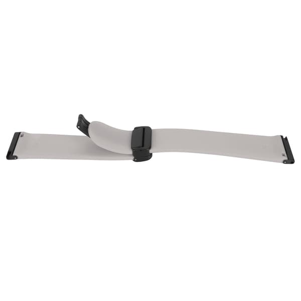 Silikonband Quick Release Sportklockarmband med 24 mm magnetiskt fällbart spänne Passar för Suunto 7 9 D5i Grå