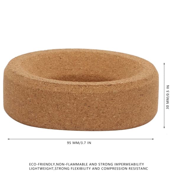 Suosittu kokeellinen korkkituki, pullon tyyny, pyöreäpohjaisen pullon pidike, korkki 95 mm