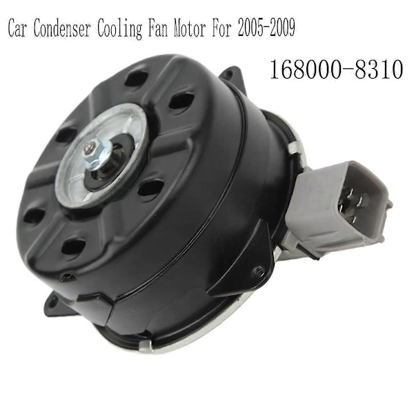 12V Bil Kondensator Kjølevifte Motor for SUZUKI SWIFT 1.3L 200552009 Svart39
