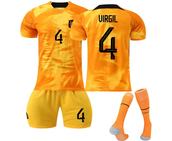 Holland Hjemme No.4 VM Trøjesæt M M