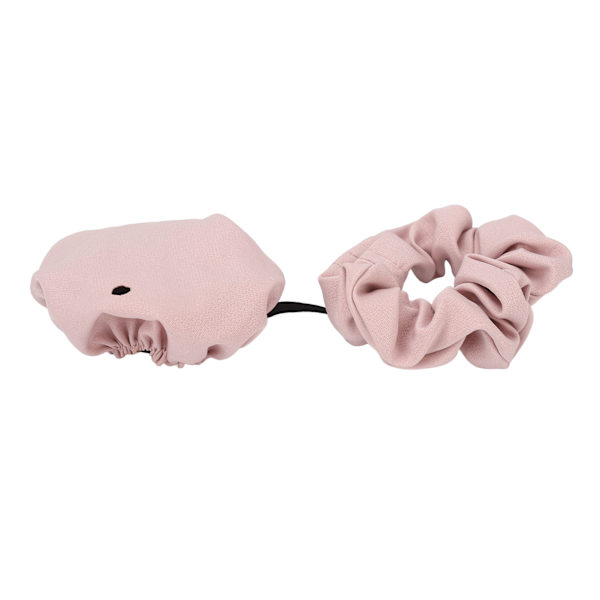 Juomasuojus Scrunchie Uudelleenkäytettävä Venyvä Juomien Piikityksen Estävä Scrunchie Lasikuppeihin Dusty Pink