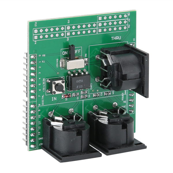 MIDI Shield Breakout Board for Arduino Digital R3 AVI PIC Interface Adapter