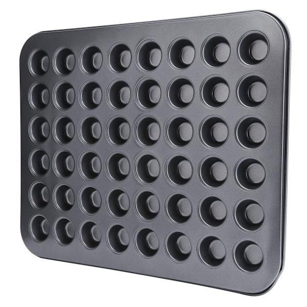 48-kops non-stick mini rund cupcakeform bageform bageudstyr madlavningstilbehør
