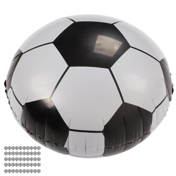 50 kpl ilmapallo alumiinikalvo materiaali jalkapallon muotoiset suuret ilmapallot valokuvarekvisiitta juhlien koristeluun