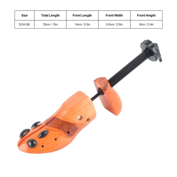 Træ Skotræ MoistureProof Lædersko Støvler Former Expander Skostøtte (S)