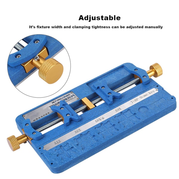 Universal Telefon Professionel Reparationsarmatur IC Chip PCB Reparationsbræt Holder Dobbelt Leje