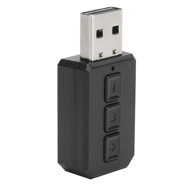 RT02 Bluetooth 5.0 Audio Mottaker Sender 2 i 1 Bilhøyttaleradapter Driverfri