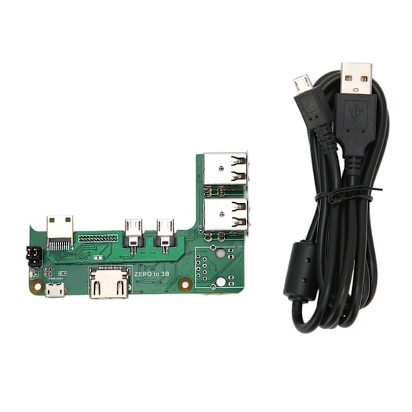 Expansionskort 4 USB High Definition Multimedia Interface hona för Raspberry Pi för Zero 2W till 3B Expansionskort