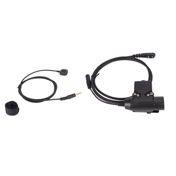 U94 PTT Adapter Push to Talk Button Walkie Talkie Military Headset -liitin sopii MOTOROLA GP88:lle