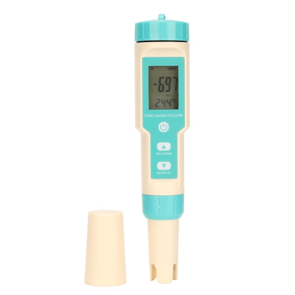 Water Quality Test Pen 7 in 1 TEM EC TDS ORP PH Salinity S. G Water Quality Monitor for Home Drinking Hydroponics Pools