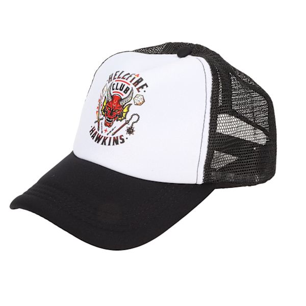 Baseball-lippis Isän lippis Aurinkosuoja Hengittävä Verkkokangas Draama Cosplay-asu Hat Trucker Hat Aikuisille Teini-ikäisille Lapsille Musta Valkoinen