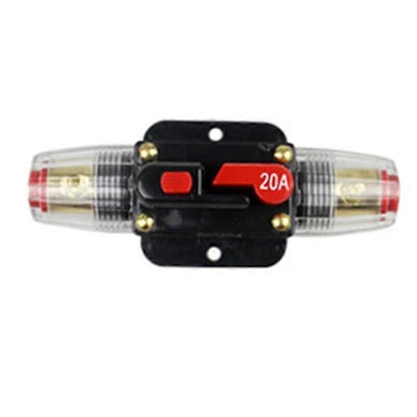 20-150amp Strømafbryder Dobbelt Batteri Ip67 12v-24v Sikring Manuel Reset Vandtæt Zekai 20A