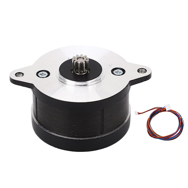 36mm Steppermotor med kabel 1,8 vinkel 2-faset rund pandekagemotor til 3D-printerekstruder