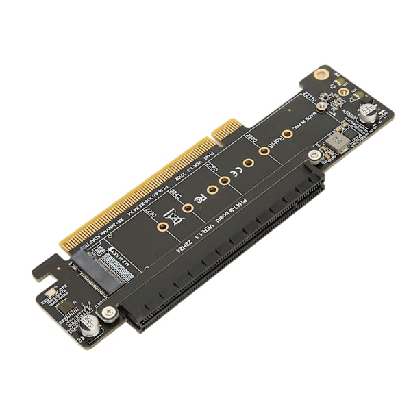 PCIE X16 Expansionskort M.2 NVMEx2 Stöder PCIE4.0 Pcie X16 till X8 X4 Split Expansionskort