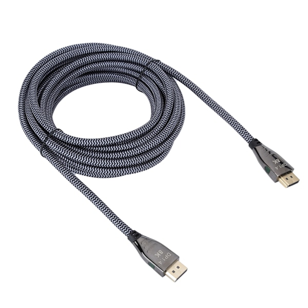 A0301 DP1.4 Versjon 8K ved 60Hz Kabel Høydefinisjonsadapterkabel med lys for PC-datamaskin DP‑8K‑5 meter