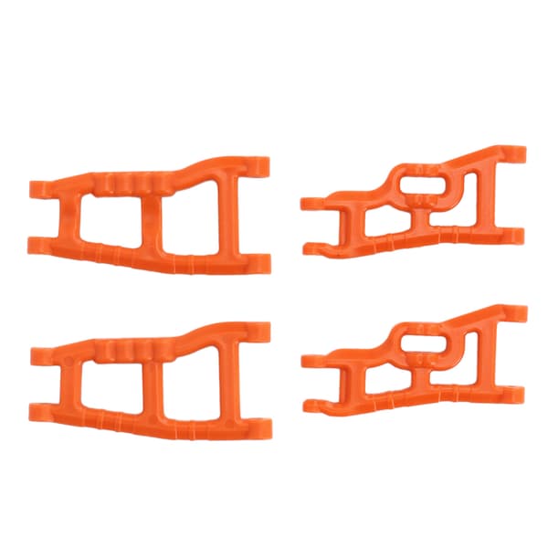 RC For- og Bagophængsningsarm Sæt Svingarm Montering til Rustler Stampede Slash 1/10 2wd RC Biler Orange