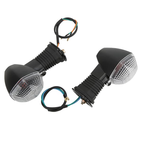 Motorsykkel frontblinklys indikatorlampe erstatning for SUZUKI DL 1000 VStrom 2006-2012 (Transparent)
