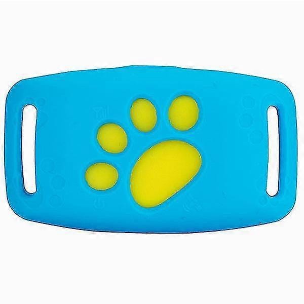 Kat og Hunde Halsbånds Tracker - Smart GPS Sporingsenhed Blå