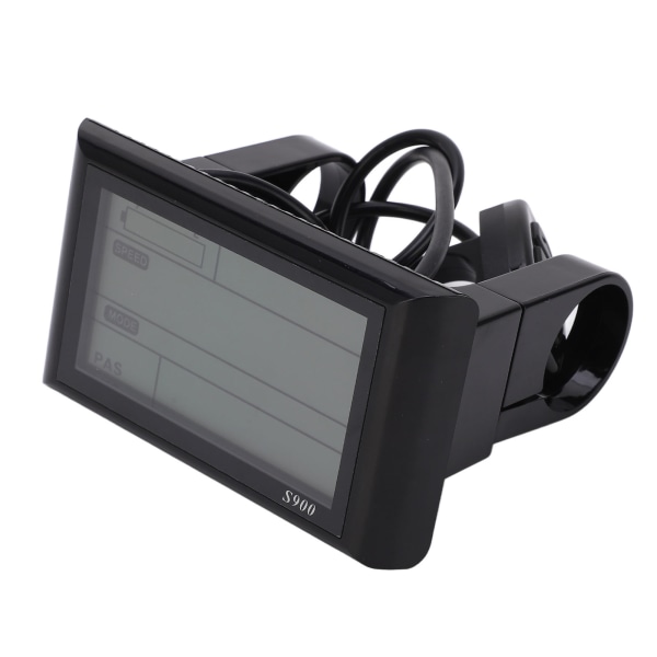 36 V 48 V sähköpyörän LCD S900 näytön ohjauspaneeli Vedenpitävä LCD-näyttömittari sähköpyörälle (protokolla 2)