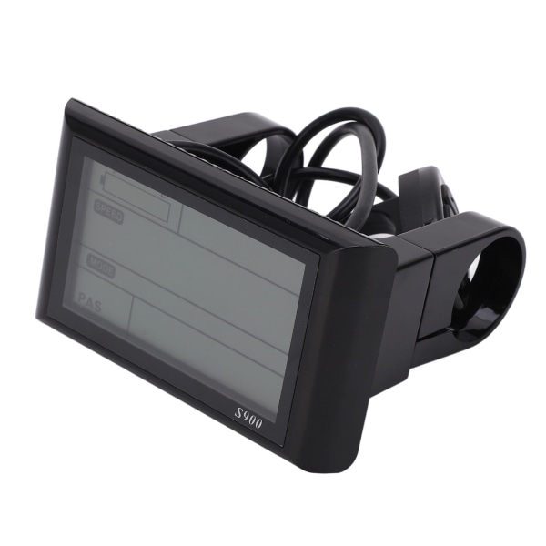 36V 48V Elektrisk cykel LCD S900 Display Kontrollpanel Vattentät LCD Displaymätare för elektrisk cykel (Protokoll 2)