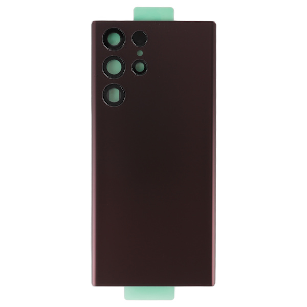 Samsung Galaxy S22 Ultra 5G S908U S908F -puhelimen takalasin kannen vaihto, akun luukun kotelo, takapaneeli, punainen