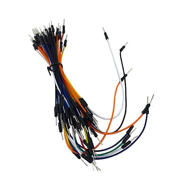 12cm 16cm 20cm 24cm Färg Flexibel Två Ändar Förtennad Kopplingsdäck Jumperkabel
