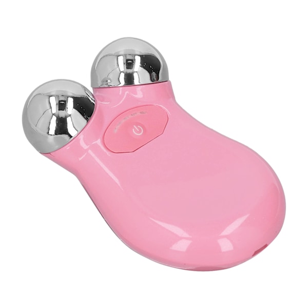 Ansiktshudpleie Maskin Mikrostrøm Håndholdt Mini Bærbar Hudstrammende Massasje Apparat Rosa