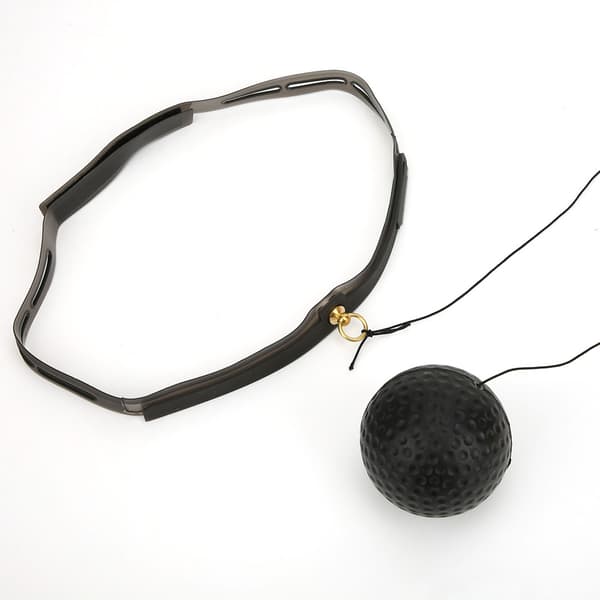 3-pack Silikagel Fight Ball Reflex Boxning React Träning Boxare Speed Punch med Huvudband