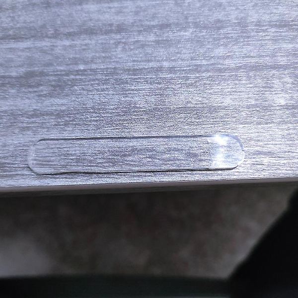 Kirkas kumitiiviste - 50 kpl, 2,5 * 0,4 tuumaa, itseliimautuvat kaapin ovien ja lasipöydän anti-liukumattomat tyynyt, tuolin puskuri