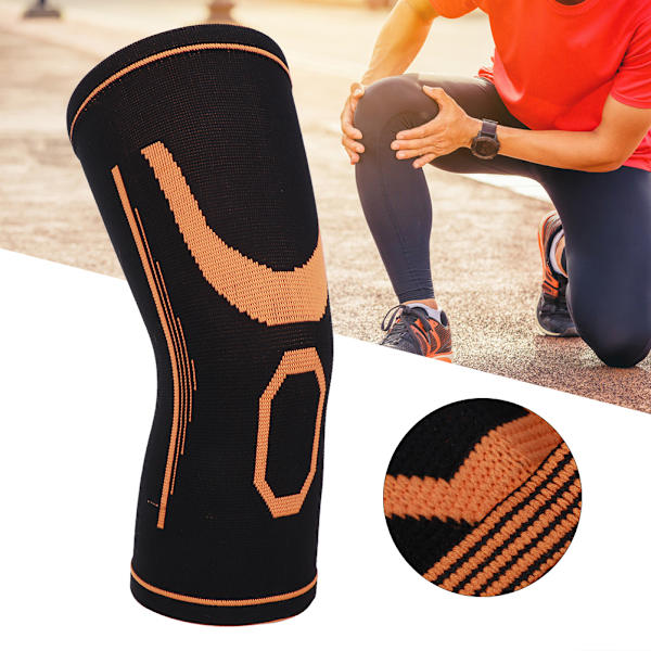Fitness Löpning Cykling Knästöd Elastisk nylon Sport Knäledsskydd Smärtlindring Knästöd